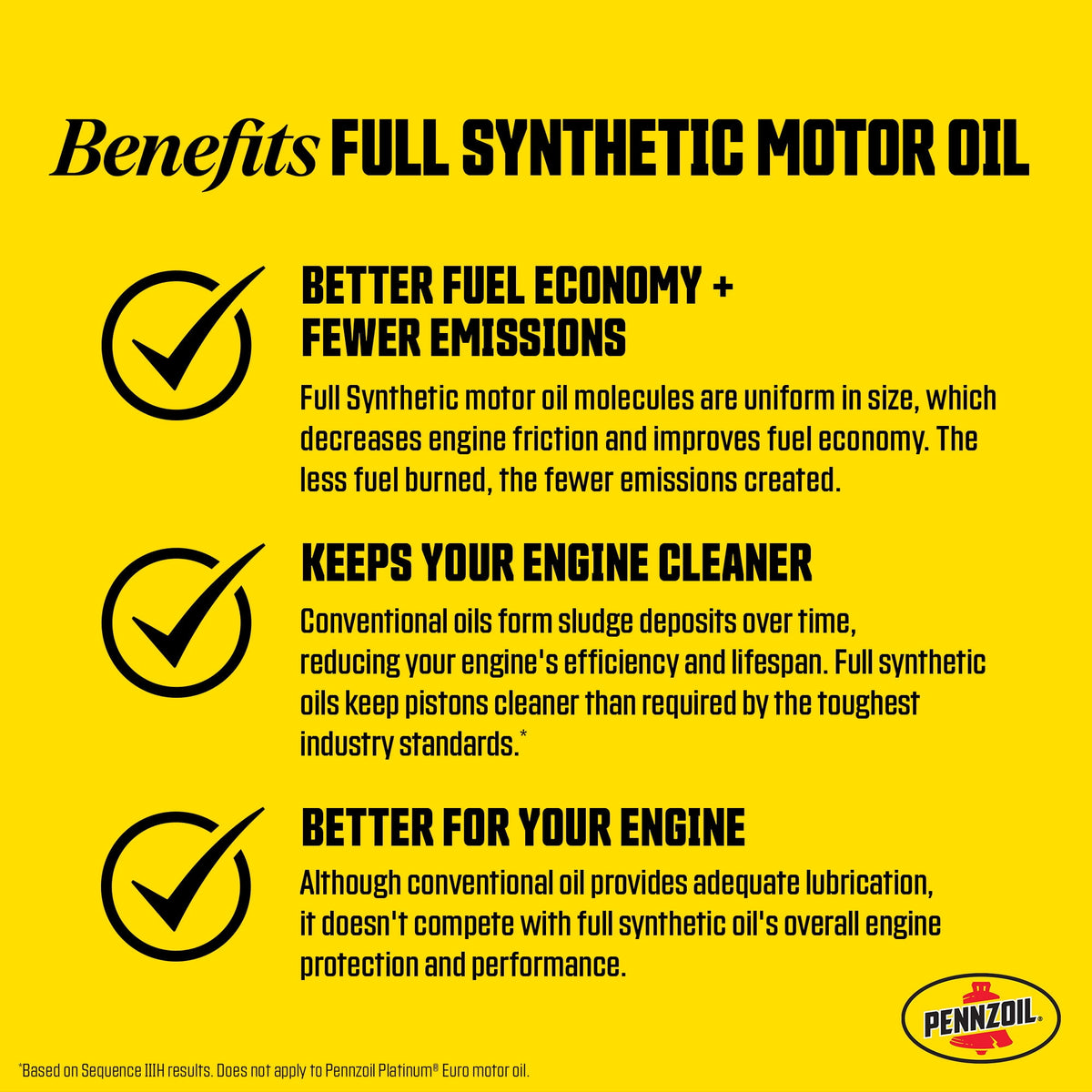 (2 pack) Pennzoil Platinum High Mileage Full Synthetic 10W-30 Motor Oil, 5 Quart