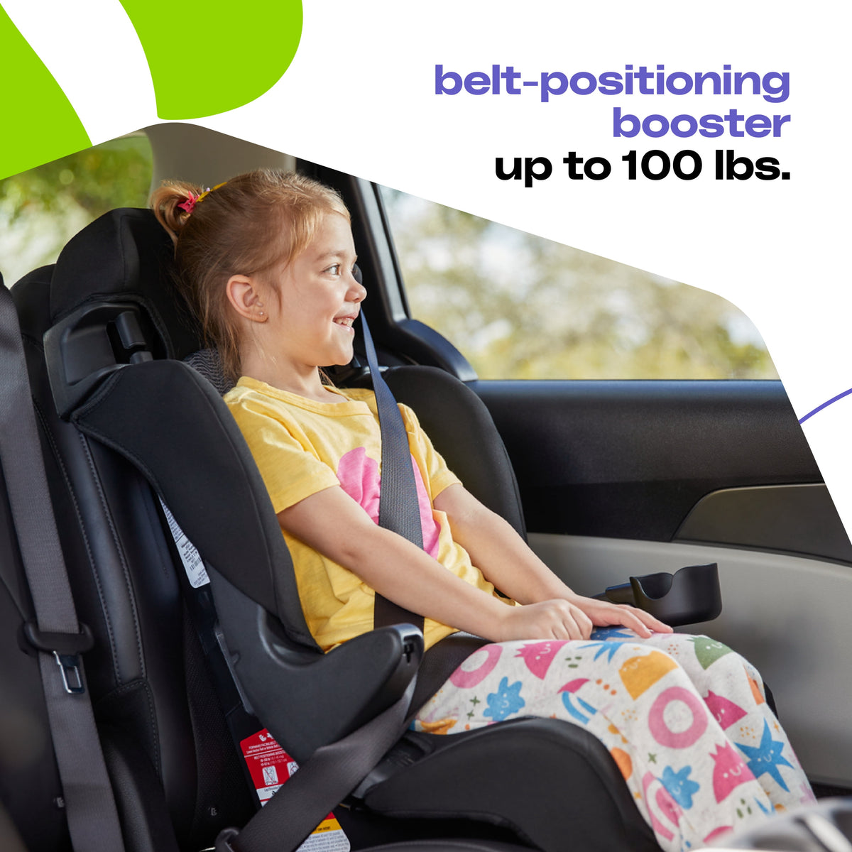 Cosco Kids Finale 2-in-1 Toddler Booster Car Seat, Diamond Daze, Harness Booster Car Seat