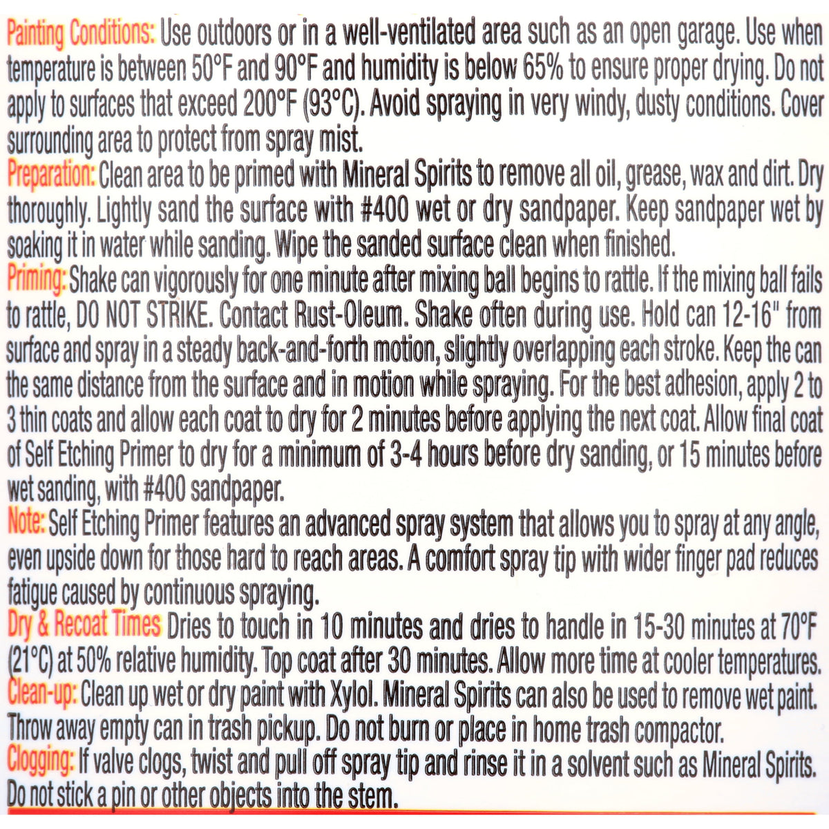 (4 pack) Rust-Oleum Automotive Self Etching Primer Spray, Dark Green, 12 oz