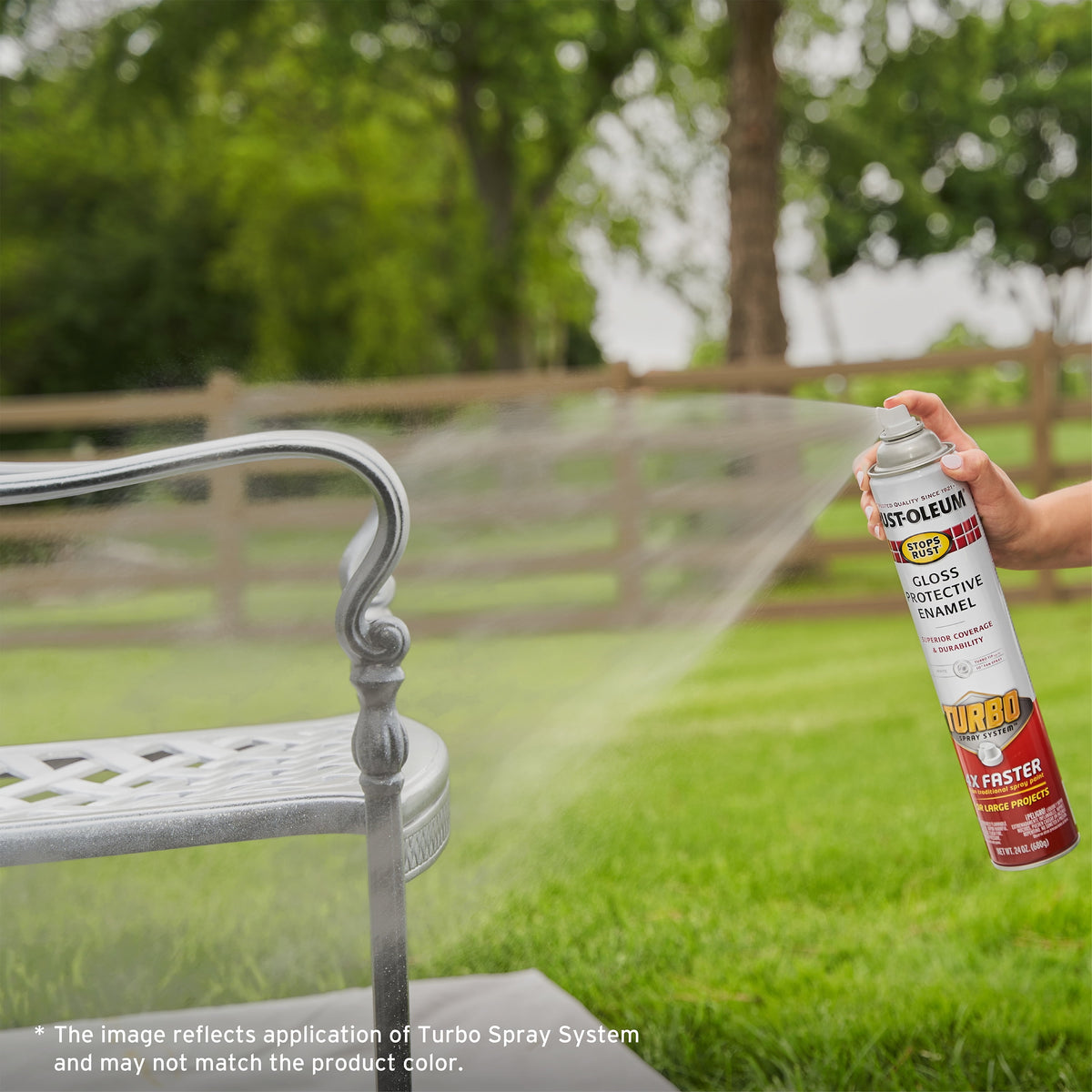 (2 pack) White, Rust-Oleum Stops Rust Turbo Gloss Protective Enamel Spray Paint-334133, 24 oz