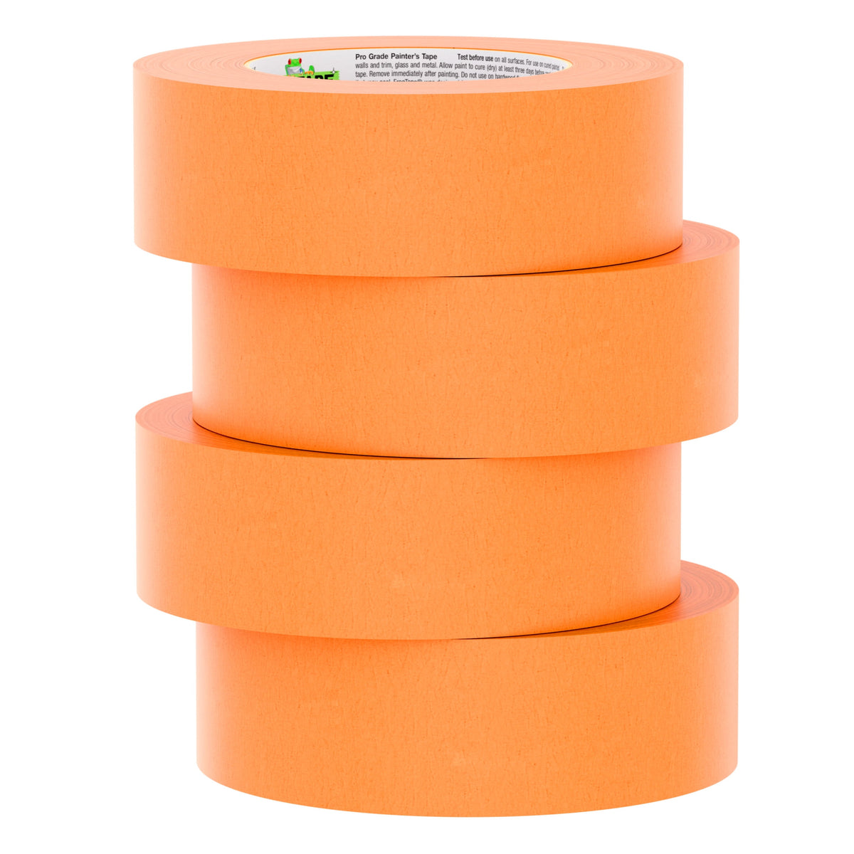 (2 pack) FrogTape Pro Grade Orange 1.41 in. x 60 yd. Painters Tape, 4 Pack, 240 Yards Total