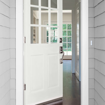 Glidden Fundamentals Grab-N-Go White Semi-Gloss Exterior Paint, 1 Gallon