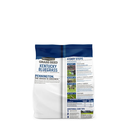 (2 pack) Pennington Kentucky Bluegrass Northern Grass Seed Mix for Sun to Partial Shade, 3 lb