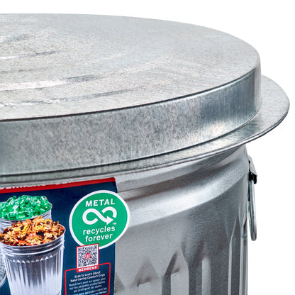 Behrens 31-Gallon Steel Trash Can