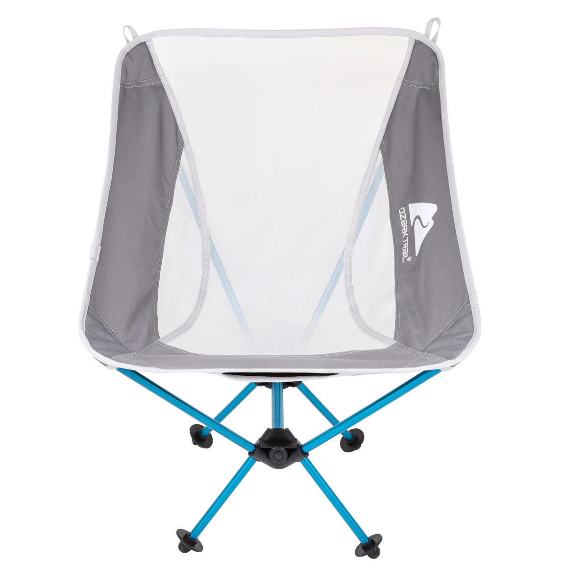 Ozark Trail Ultra-Lightweight Backpacking Chair with Carry Bag, Turquoise Sea Frame