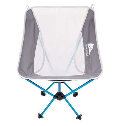 Ozark Trail Ultra-Lightweight Backpacking Chair with Carry Bag, Turquoise Sea Frame