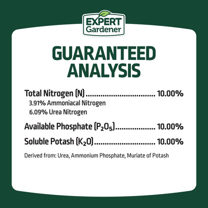 (2 pack) Expert Gardener All Purpose Plant Fertilizer, 10-10-10, 40 lb Bag