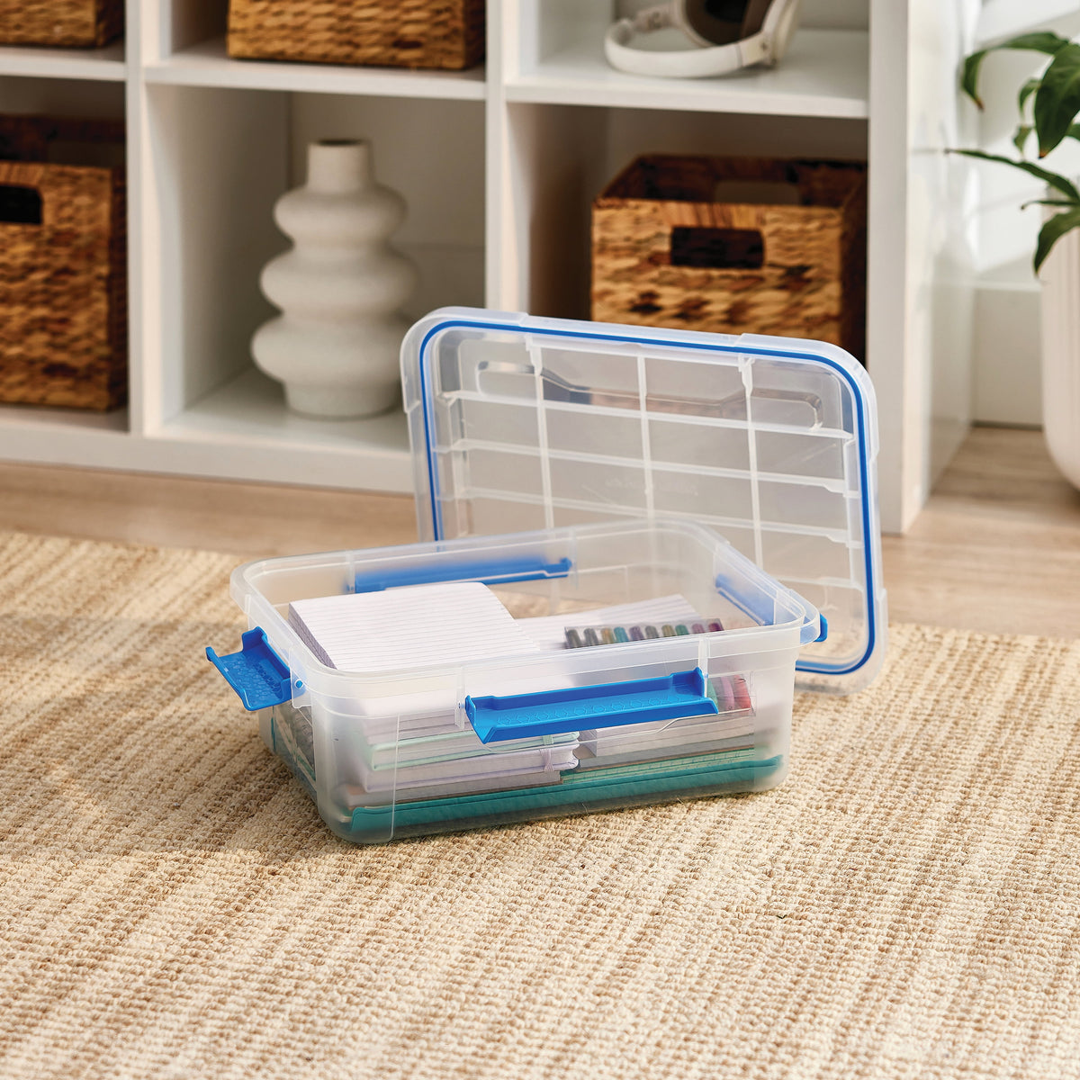 6 Pack - Ezy Storage Waterproof 3Gal/12Qt/11.4L Storagee Box IP67