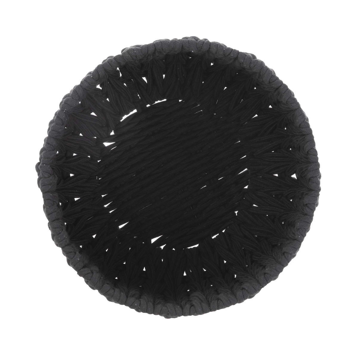 Better Homes & Gardens Closed-Weave Polyester Black Decorative Storage Basket