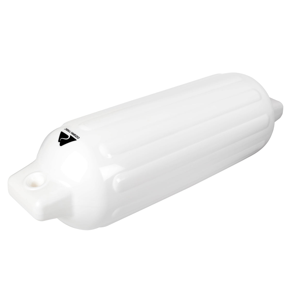 (2 pack) Ozark Trail 8.5" x 27" Inflatable Boat Bumper Marine Boat Fender, White