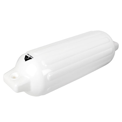 (2 pack) Ozark Trail 8.5" x 27" Inflatable Boat Bumper Marine Boat Fender, White