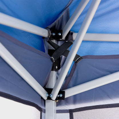 Ozark Trail 10x10 Ft Slant-Leg Canopy Accessory Pack with Screen and Shade, Gray