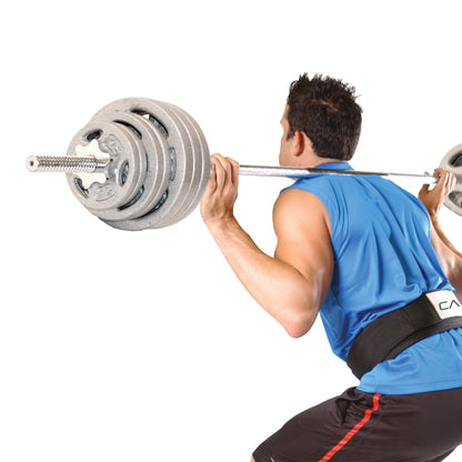 CAP Barbell, 40 lb Standard 1" Weight Plate Set, (10 lb x 4)