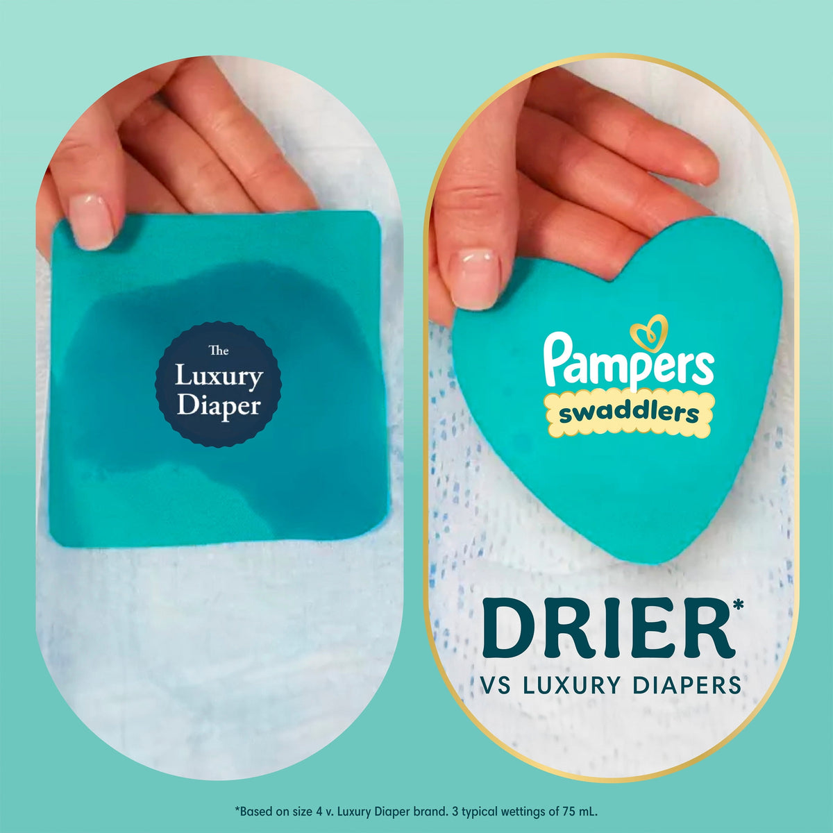 Pampers Swaddlers Fragrance Free Baby Diapers Size 2, 144 Count (Select for More Options)