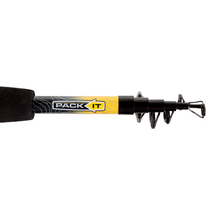 (2 pack) Eagle Claw Pack-It Telescopic 5'6" Fishing Rod/Reel Combo
