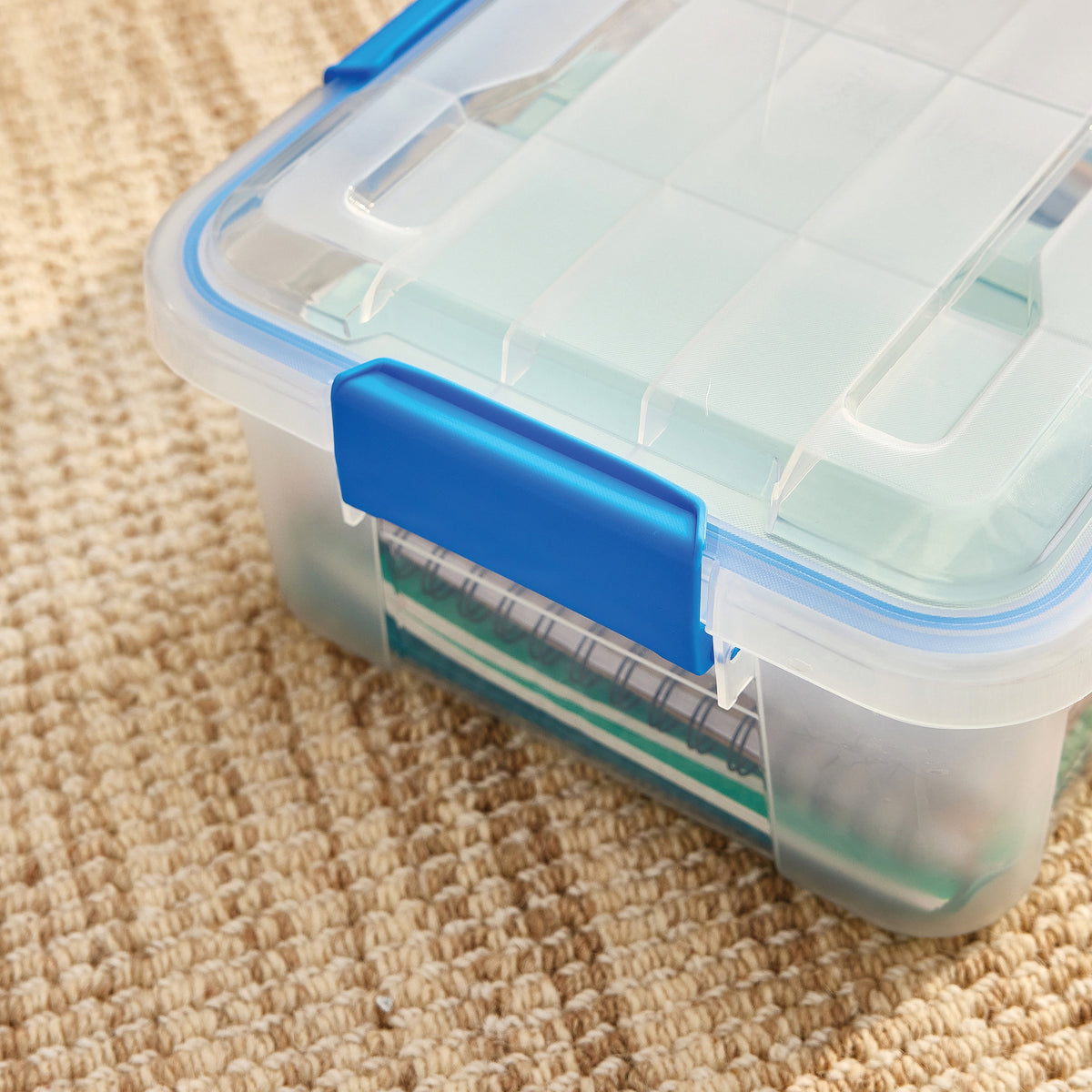 6 Pack - Ezy Storage Waterproof 3Gal/12Qt/11.4L Storagee Box IP67