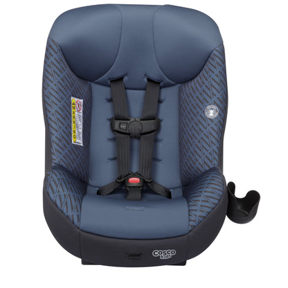 Cosco Kids Scenera Extend Infant & Toddler Car Seat, Convertible Car Seat, Columns, Blue