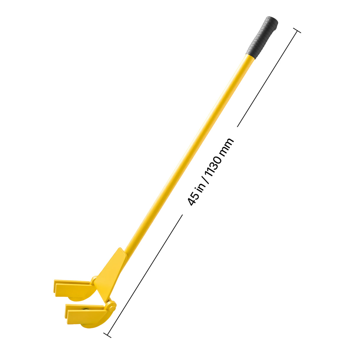 KFFKFF Pallet Buster Tool with 41-Inch Carbon Steel Handle, 2000 lbs Load Capacity, Durable Pry Bar for Deck Board Removal, Flooring, Framing, Roofing, Trim, and Drywall Tasks