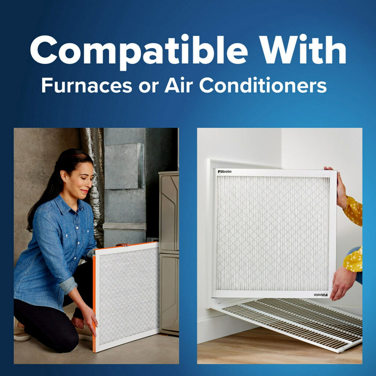 Filtrete 14x30x1 HVAC Furnace Air Filter, MPR 800 MERV 10, Micro Particle Reduction, 4 Pack