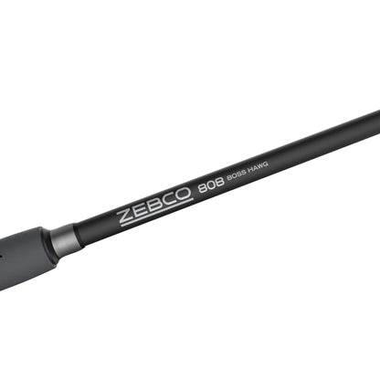 Zebco 808 Boss Hawg Spincast Reel and Fiberglass Fishing Rod Combo, 7ft. 2-piece