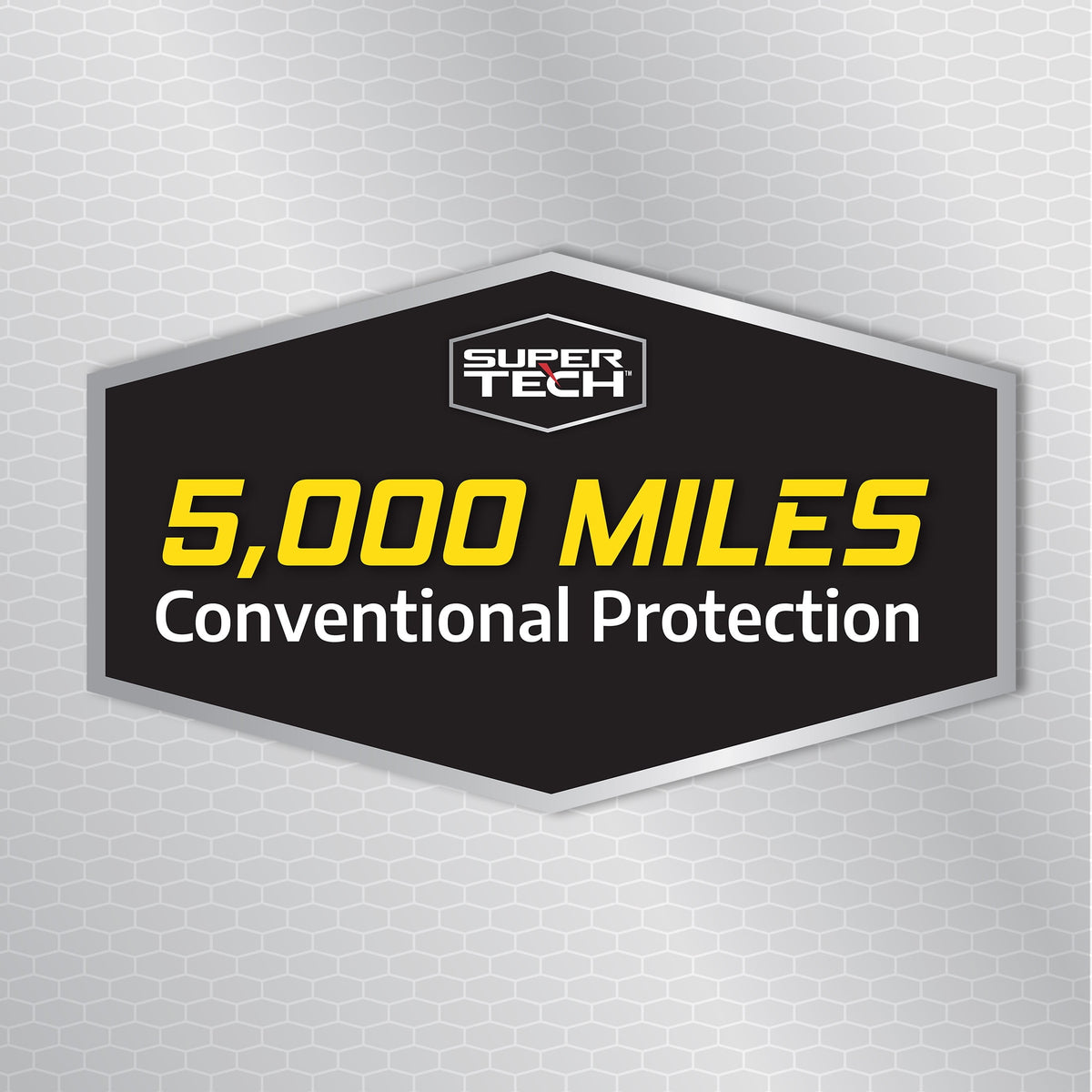 (2 pack) Super Tech All Mileage Synthetic Blend Motor Oil SAE 10W-30, 5 Quarts
