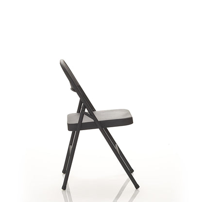 Mainstays Steel Folding Chair, Black, Set of 4