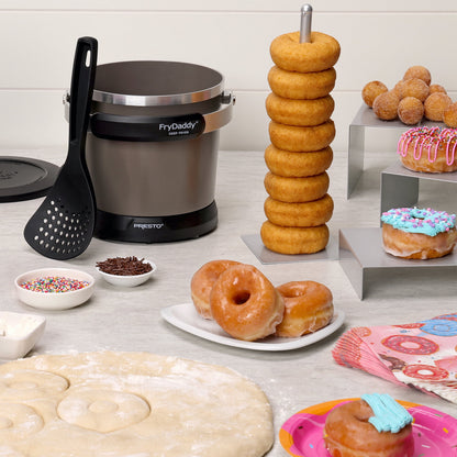 Presto FryDaddy Electric Deep Fryer, Black 05428