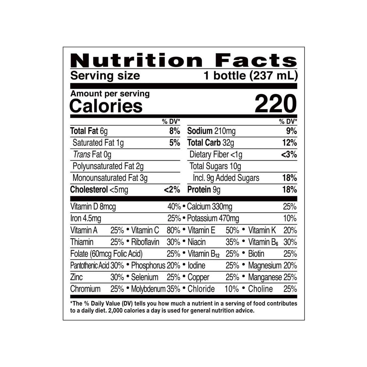 Ensure Original Nutrition Shake, 9g Protein, Coffee Latte, 8 fl oz - 24 Pack