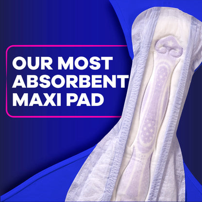 (4 pack) Always Maxi Overnight Pads with Wings, Size 6, 21