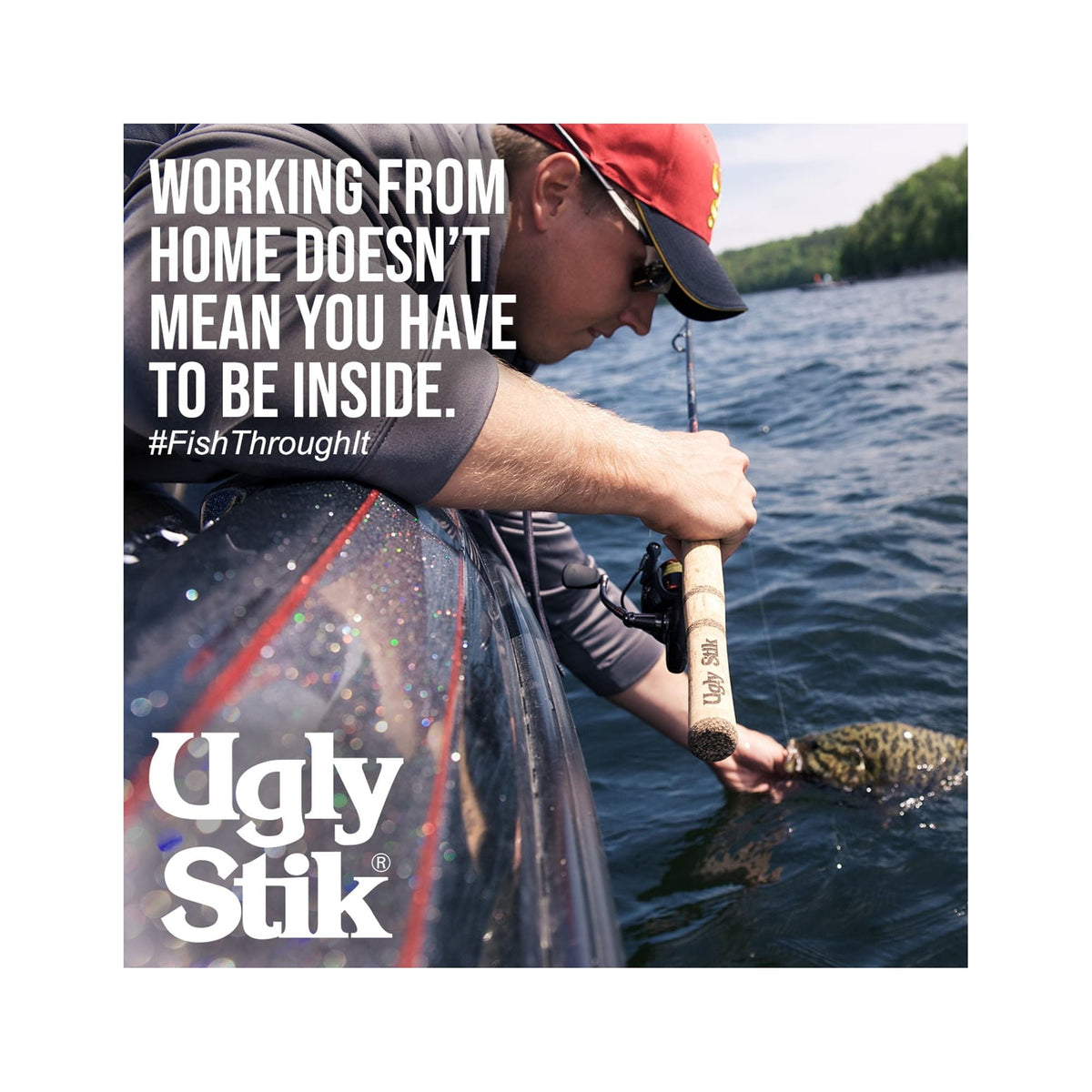 Ugly Stik LITE PRO Spinning Rod, 5" Ultra Light Fishing Rod