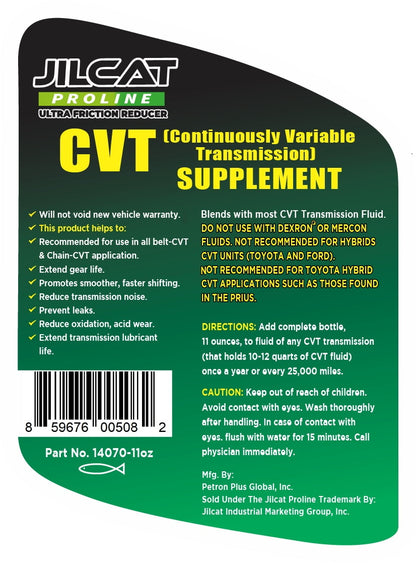 JilCat Proline CVT Transmission Supplement Additive
