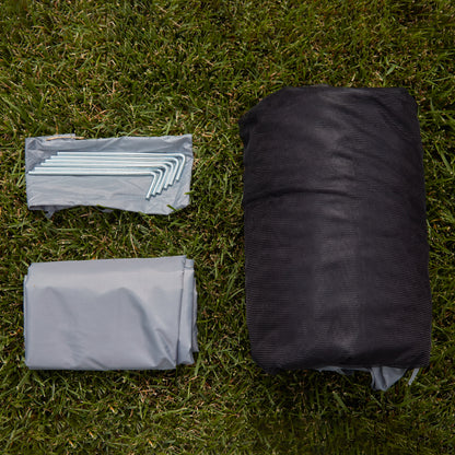 Ozark Trail 10x10 Ft Slant-Leg Canopy Accessory Pack with Screen and Shade, Gray