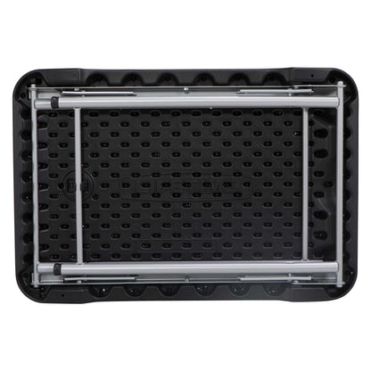Lifetime 30 inch Personal Rectangle Folding Table, Indoor/Outdoor, Black (80668)
