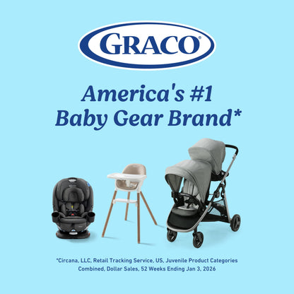 Graco TurboBooster LX Backless Booster with LATCH, Rio, Black