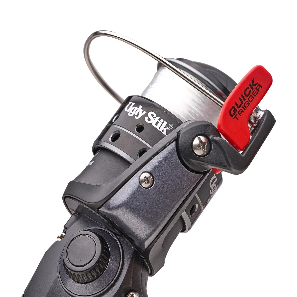 Ugly Stik Quick Trigger Combo, 5' Light Fishing Rod, 30 Size Reel