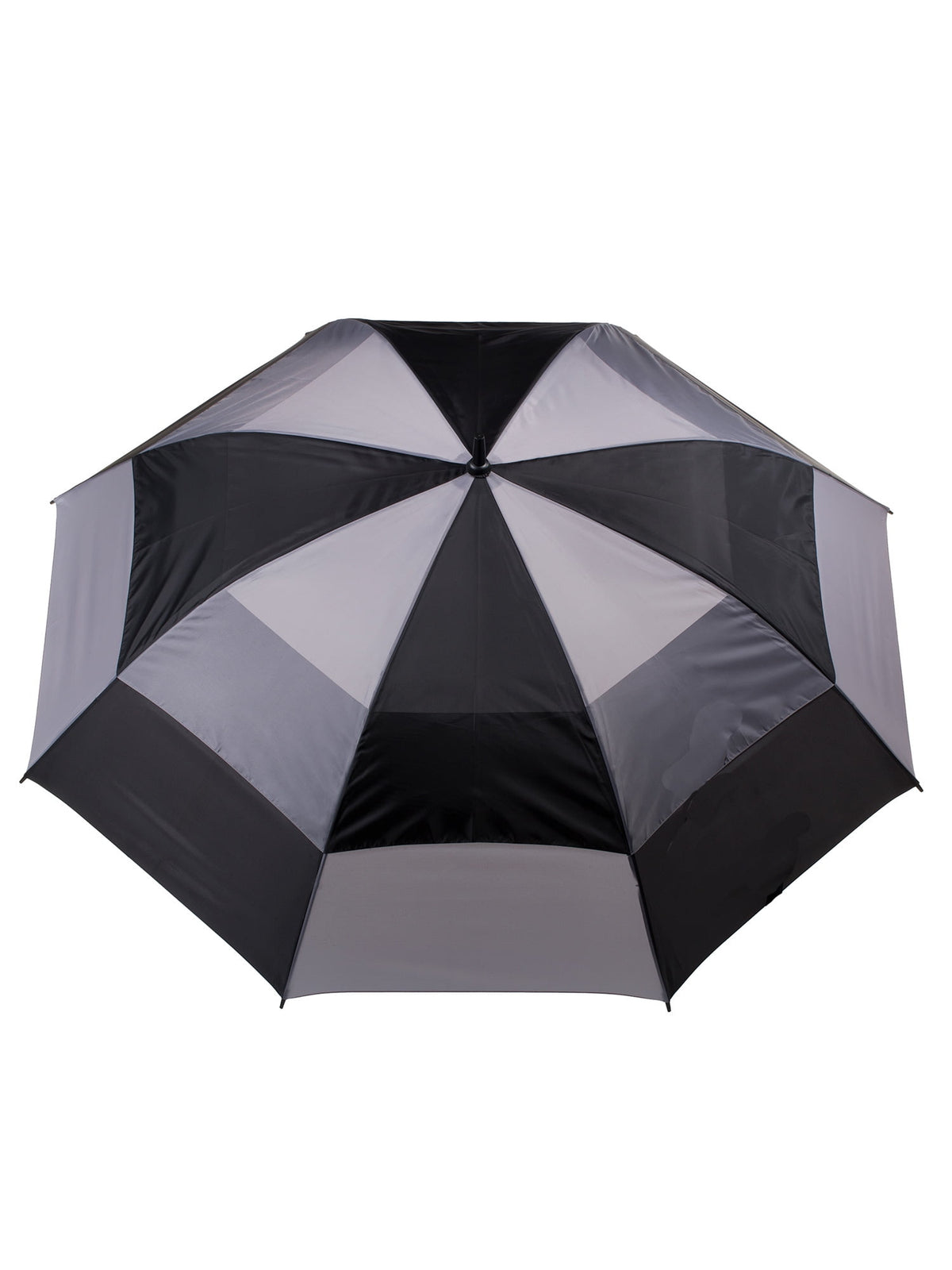 Totes Vented Auto Open Stormbeater Golf Stick Umbrella With SunGuard® Black and Gray
