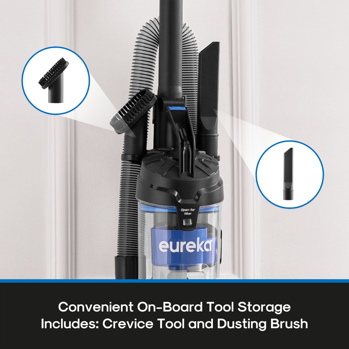 Eureka, Vacuum Cleaner, NEU110 Blaze Air Speed Upright, 1 Count, Blue