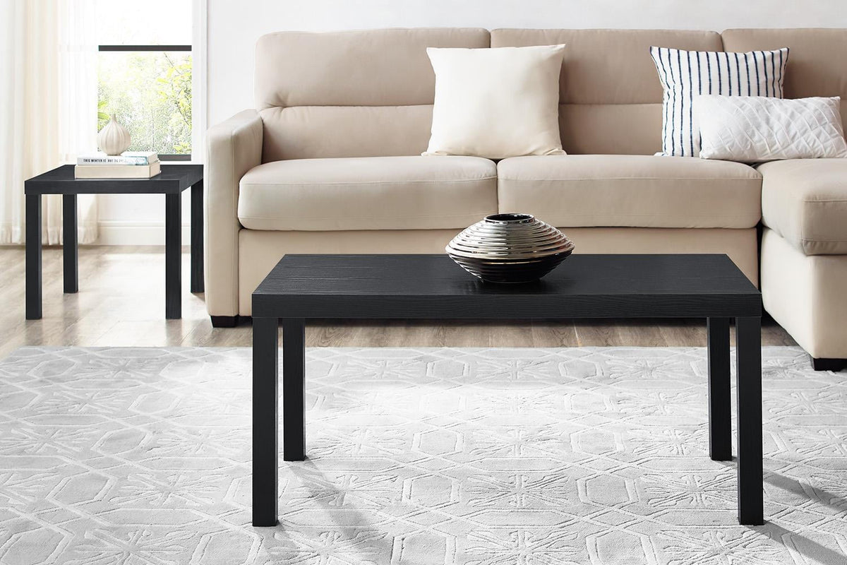 Mainstays Parsons Coffee Table, Black