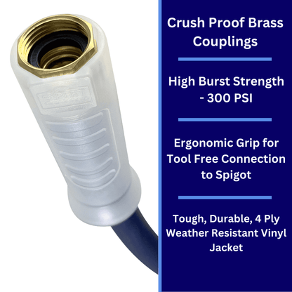 Expert Gardener 5/8- Inch x 100-Foot Medium Duty Garden Hose