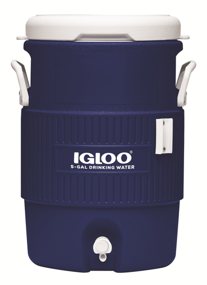 Igloo 5 Gallon Heavy-Duty Beverage Cooler, Blue
