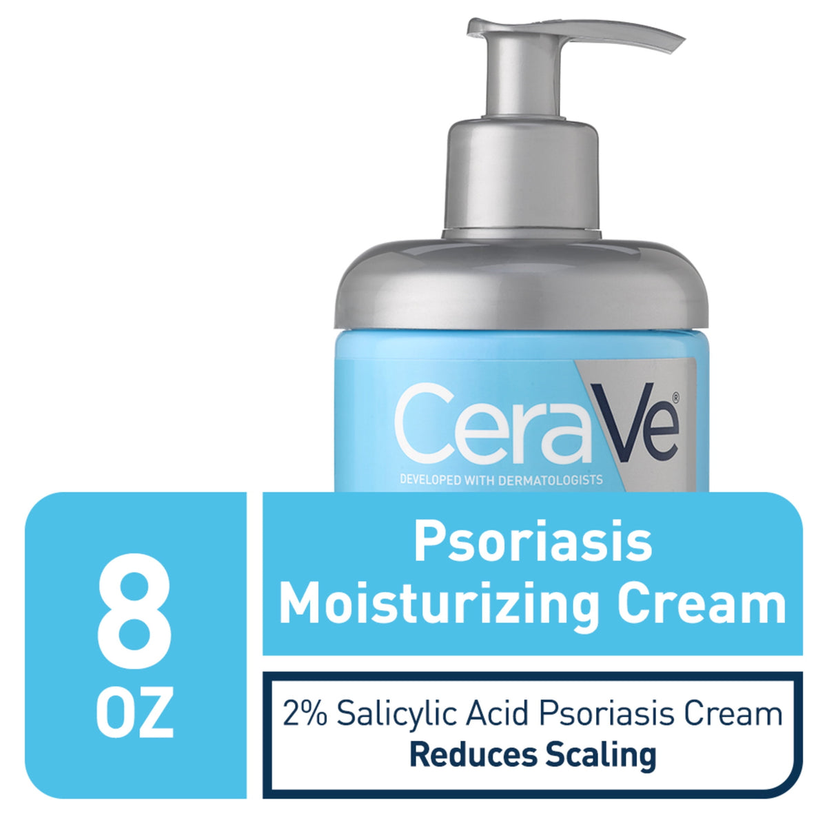 CeraVe Psoriasis Body Cream with Salicylic Acid & Urea 8 oz