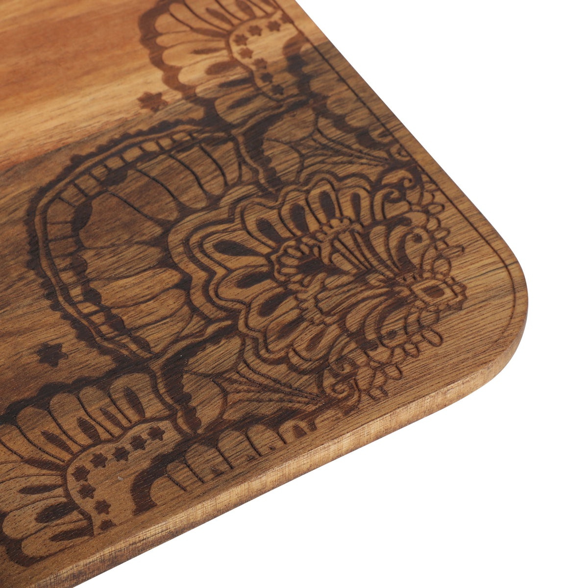 The Pioneer Woman Vintage Lace 13" x 9" 6 qt Linen Ceramic Casserole Baking Dish, with Wood Lid