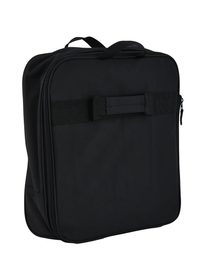 Wrangler 36-inch Jumbo Collapsible 3-Wheel Rolling Locker Duffel, Black
