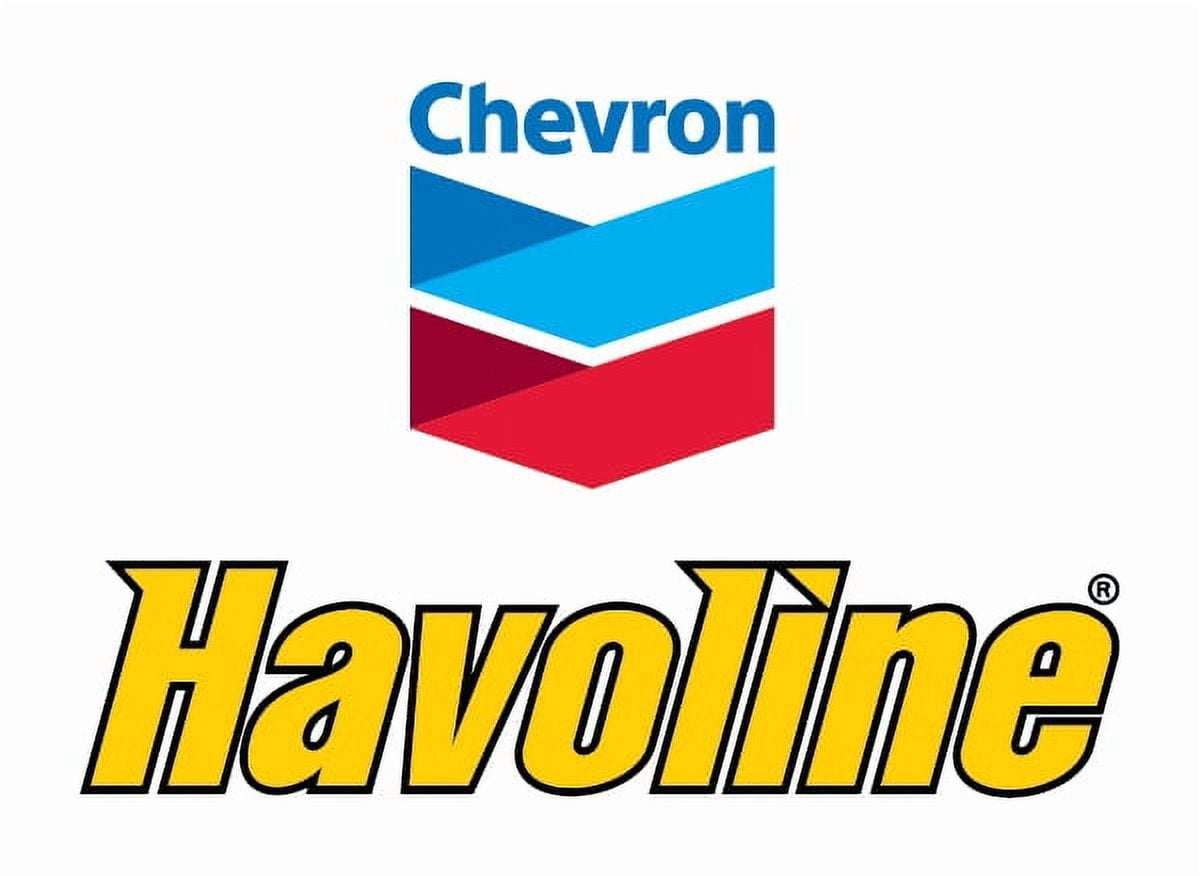 (2 pack) Chevron Havoline High Mileage Synthetic Technology Motor Oil 10W-30, 6 Quart Smart Change Box