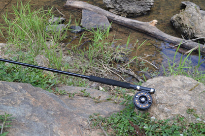 Ozark Trail 8 ft Fly Fishing Rod and Reel Combo with Fly Box and 4 Flies