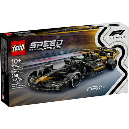 LEGO Speed Champions APXGP Team Race Car from F1 The Movie - Building Toy for Boys, Girls, & Kids, Ages 10+ - Pretend Play Racing Vehicle with 2 Minifigures - Gift Idea for Birthdays - 77252