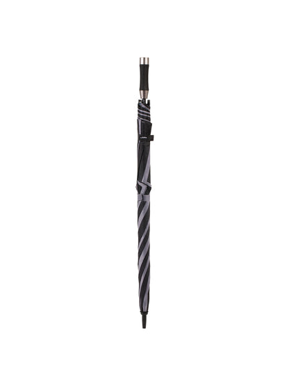 Totes Vented Auto Open Stormbeater Golf Stick Umbrella With SunGuard® Black and Gray