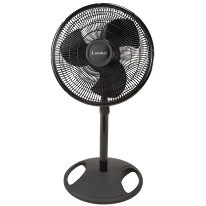 Lasko 16" 3-Speed Oscillating, Adjustable Height, Pedestal Fan S16500